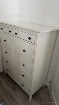 Komoda HEMNES  IKEA biela morena