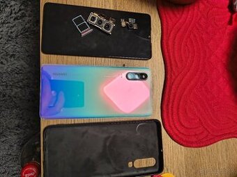 Huawei p30 sklo predné a zadné plus kryt a fotaky