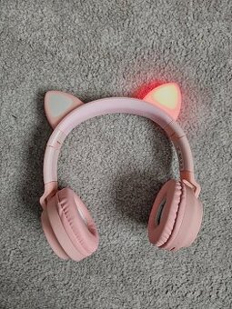 Detské slúchadlá - mačacie uši
