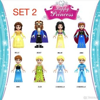 Mix postavičiek - typ lego - nové, nehrané