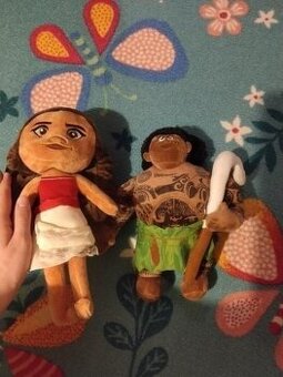 Disney Odvážna Vaiana (Moana) plyšové hračky