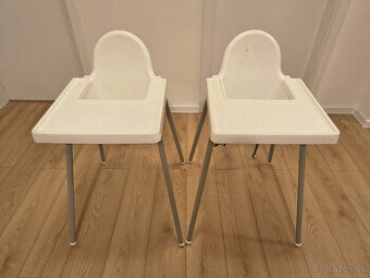 Skladacia detská jedálenská stolička IKEA - 2ks za 10€