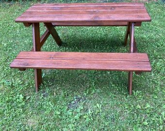 Záhradný stôl pre deti / lavice