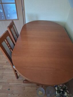 Predam stol+6 stoličiek