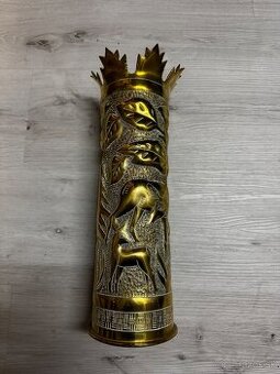 Dekoračná váza z nábojnice