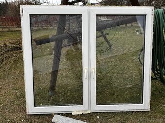 PLASTOVÉ OKNO / DVOJOKNO 1770 x 1480 mm