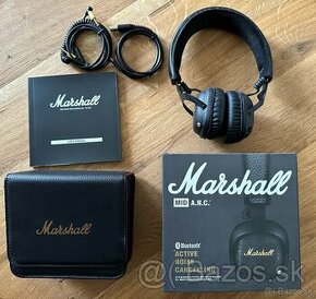 Bezdrôtové Bluetooth slúchadlá Marshall Mid A.N.C. -ako nové