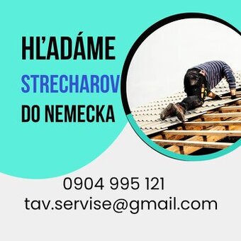 Ponuka práce – Strechár Nemecko