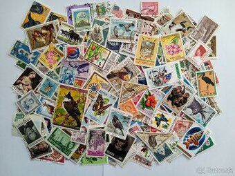 Poštové známky č.752 - MIX SVETA III. - vyše 200 ks
