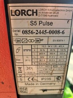 Zvaracka co2 Lorch Sapron5 Speedpuls