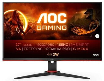 AOC 27 palcový herný monitor 165Hz Top Stav
