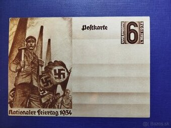 dopisnica - Deutsches Reich r. 1934