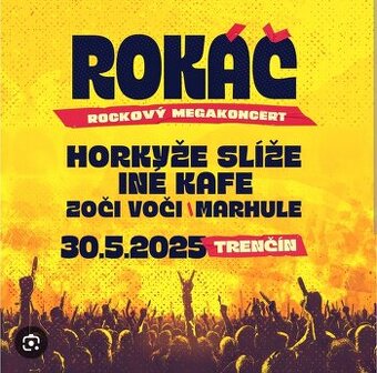 2 vstupenky Rokáč