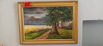 Obraz maľba krajinka