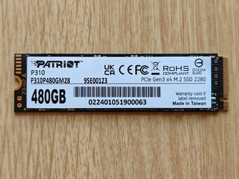 Patriot P310 480gb