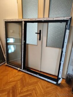 Úplne nove dve okná aluplast cena za dva ks