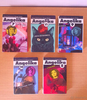Angelika. 5 dielov knihy za 0,20 EUR