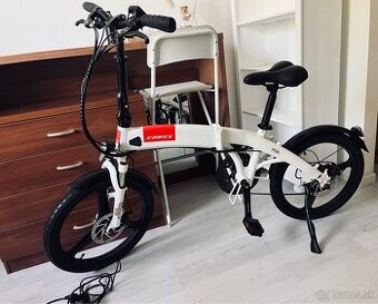 SKLADACÍ bicykel E-BIKE S-BIKES F50E , BIELY