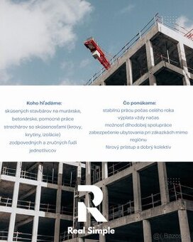 🛠️ STAVEBNÁ FIRMA HĽADÁ POSILY DO TÍMU 🧱