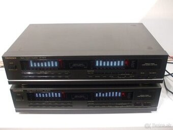 Graficky 2x7 pasmovy equalizer TECHNICS SH-GE70, JAPAN =ae11