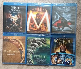 Blu Ray filmy kolekce