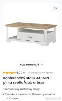 Konferenčný stolík do obývačky