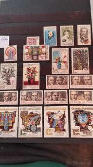 Známky Československo 1974 kompletní rok - 1