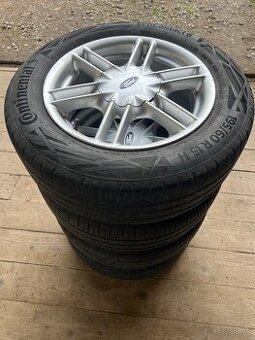 FORD 6x15, 4x108 ET40. 195/60R15 88H Continental