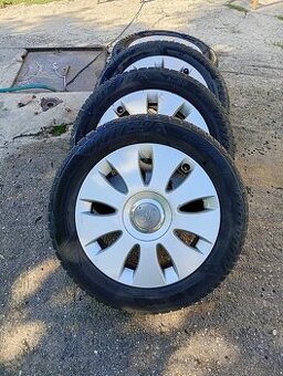 Predám R16 hliníkové disky zimné pneumatiky