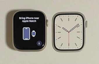⭐️Apple Watch Series 7 45mm Starlight Alu Star Sp Band GPS⭐️