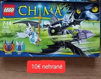 Nehrané lego 100%stav+krabice návody