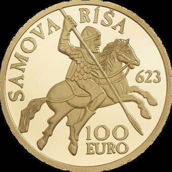 Predám 100 € - Vznik Samovej ríše - 1400. výročie 2023