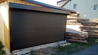 Rolovací garážové brány el.pohon - i montáže