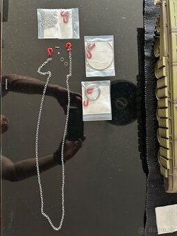 Predám ťažnu reťaz s dvoma hakmi 96cm