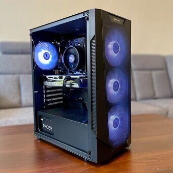 Herný PC Ryzen 5 5500,RX 6600 XT,16GB RAM,512GB SSD