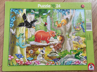 Puzzle Zvieratka v lese