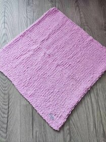 NOVÁ Baby ružová deka z Alize Puffy Fine