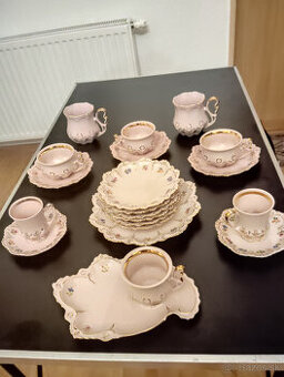 Ruzovy porcelan.Chodov.Dekor Lenka.