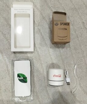 Predám novu powerbanku + darček bluetooth reproduktor zdarma