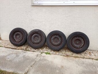 Letné gumy Barum Bravuris  185/65 R15, 4 ks + disky R15