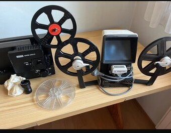 Predám kompletnú Super 8 filmovú výbavu – Pre zberateľov a n