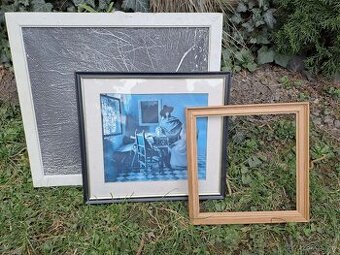 obraz+ rámiky-na dalsie tvorenie