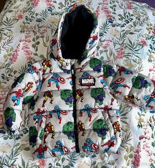 Zimná bundička Marvel veľkosť 104