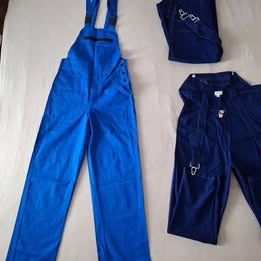 Pracovné oblečenie-montérky, plášť