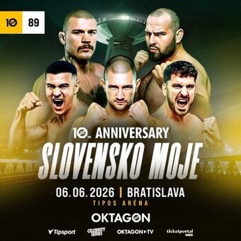 Listky na Oktagon 89 Bratislava