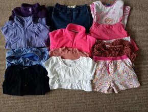 Balík dievčenské oblečenie veľ 116