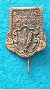 Slovensko odznak Bratislava 1925 - 1