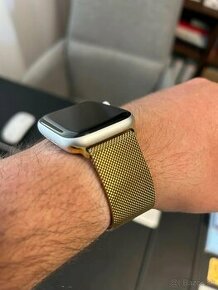 Predám krásne Apple watch s gold milanese loop remienkom