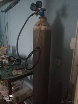 Predám veľkú kyslíkovu fľašu