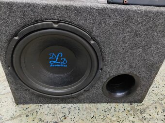 Zosilňovač a subwoofer